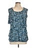 Westport Blue Sleeveless Blouse Size L - photo 1