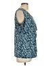 Westport Blue Sleeveless Blouse Size L - photo 4