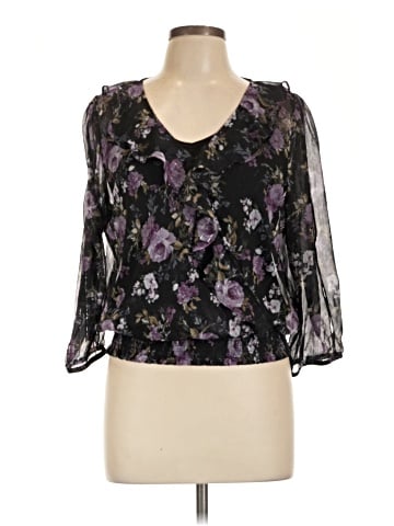 BCX 3/4 Sleeve Blouse (view 1)