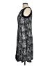Perceptions Chevron-herringbone Silver Cocktail Dress Size M - photo 5