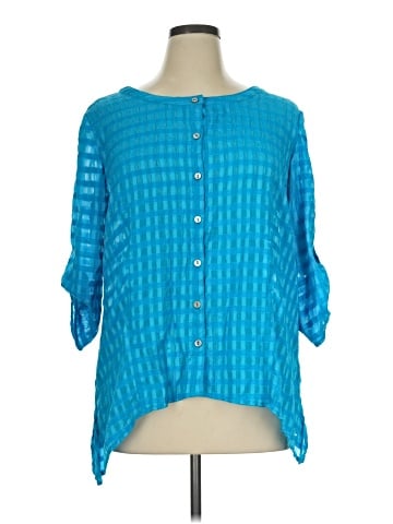 White Stag 3/4 Sleeve Blouse (view 1)
