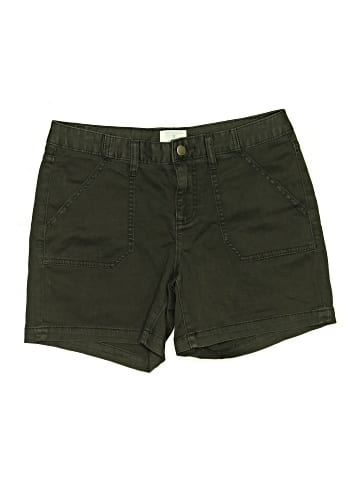 Caslon Khaki Shorts (view 1)
