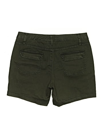 Caslon Khaki Shorts (view 2)