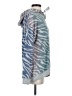 Seven7 Animal Print Blue Pullover Sweater Size S - photo 4
