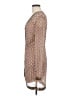 ASOS 100% Polyester Tan Cocktail Dress Size 8 - photo 5