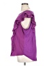 Ruff Hewn 100% Polyester Purple Short Sleeve Blouse Size XL - photo 5