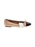 J.Crew Color Block Tan Flats Size 9 1/2 - photo 1