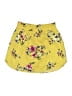 DR2 100% Polyester Floral Yellow Skort Size S - photo 1