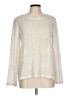 Chico's Metallic Ivory Pullover Sweater Size L - photo 1