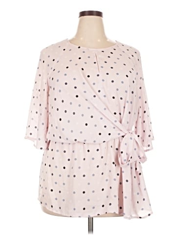 Lane Bryant Short Sleeve Blouse (view 1)
