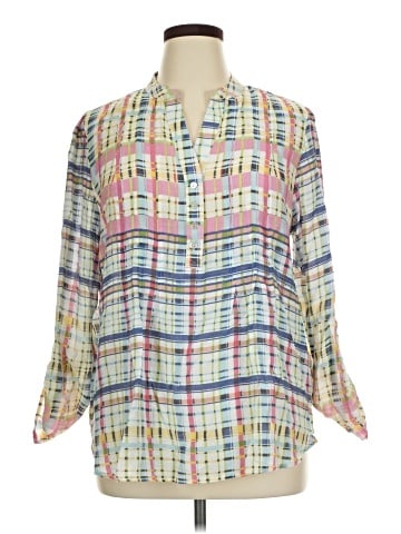 Zac & Rachel 3/4 Sleeve Blouse (view 1)