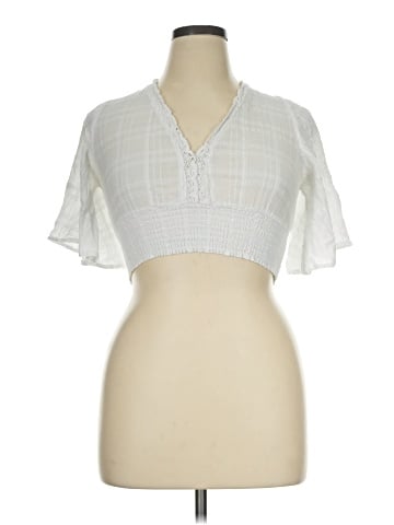 Timing Short Sleeve Blouse (view 1)