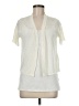 Basic Editions 100% Acrylic Ivory Cardigan Size M - photo 1