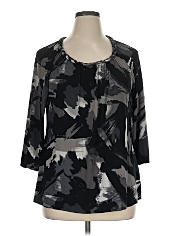 Style&Co 3/4 Sleeve Blouse (view 1)