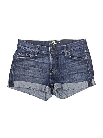 7 For All Mankind Denim Shorts (view 1)