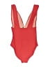 J.Crew Solid Red One Piece Swimsuit Size 8 - photo 2