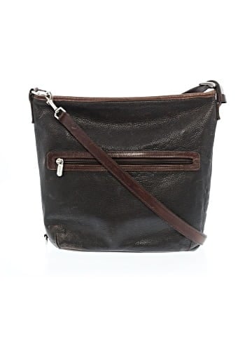 Roots Leather Crossbody Bag (view 1)