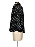Grace 100% Polyester Polka Dots Black 3/4 Sleeve Blouse Size S - photo 5