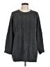 J.Jill 100% Polyester Gray Pullover Sweater Size Lg Petite - photo 1