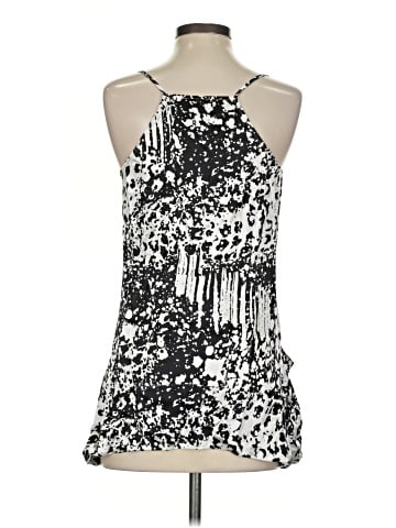 Armani Exchange Sleeveless Silk Top (view 2)