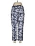 Talbots Floral Blue Casual Pants Size 6 - photo 2