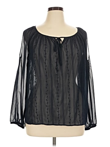 AB Studio Long Sleeve Blouse (view 1)