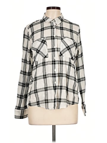 Lumiere Long Sleeve Button-Down Shirt (view 1)