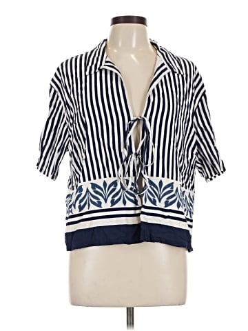 Abercrombie & Fitch Short Sleeve Blouse (view 1)