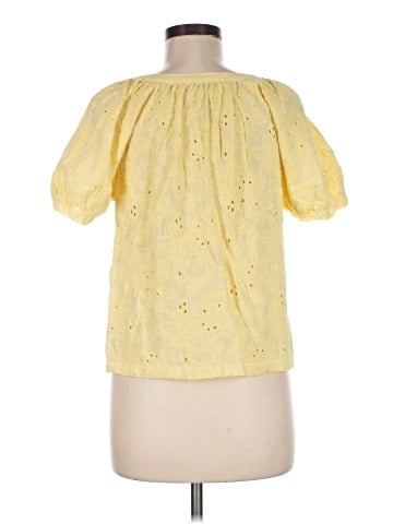Calypso St. Barth Short Sleeve Blouse (view 2)