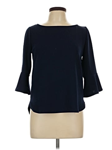 Green Envelope 3/4 Sleeve Blouse (view 1)