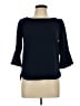 Green Envelope Blue 3/4 Sleeve Blouse Size L - photo 1