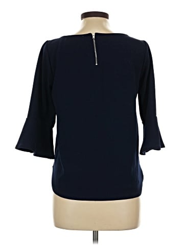 Green Envelope 3/4 Sleeve Blouse (view 2)