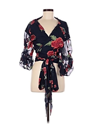 Lovers + Friends 3/4 Sleeve Blouse (view 1)