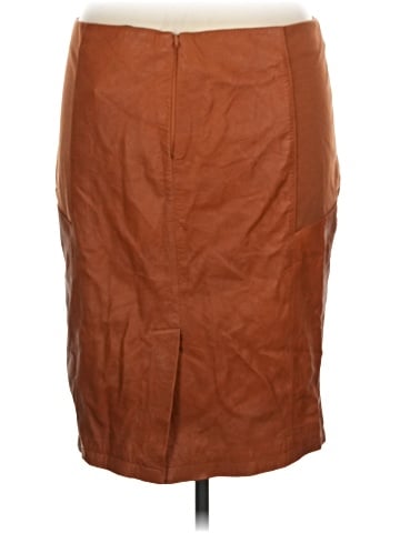 ASOS Curve Leather Skirt (view 2)