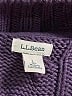 L.L.Bean Purple Turtleneck Sweater Size L - photo 7