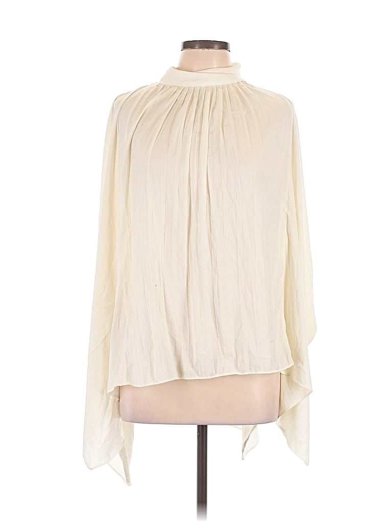 Pre-owned Pinch Long Sleeve Blouse In Ivory