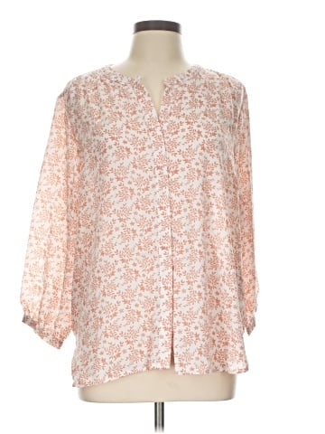 Jachs Girlfriend 3/4 Sleeve Blouse (view 1)