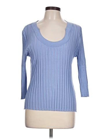 August Silk 3/4 Sleeve Top (view 1)
