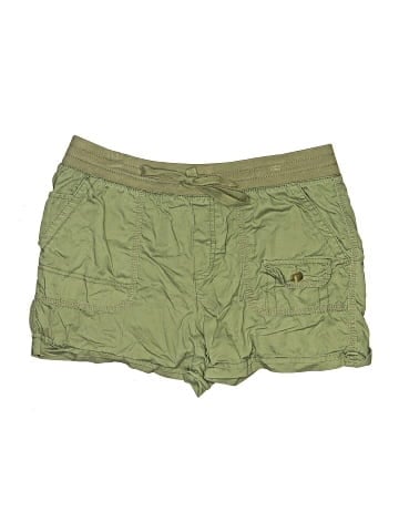 French Cuff Khaki Shorts (view 1)