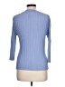 August Silk Blue 3/4 Sleeve Top Size L - photo 2