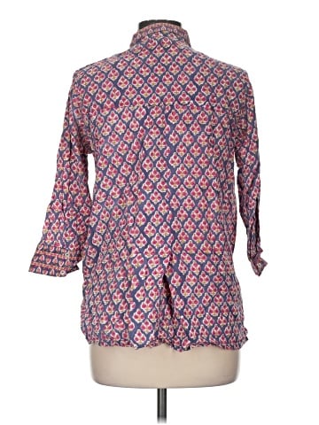 Gretchen Scott Designs 3/4 Sleeve Blouse (view 2)