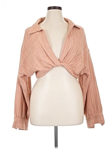 Free People Long Sleeve Blouse (view 1)