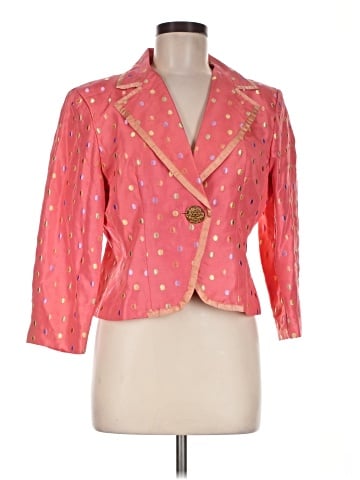 Evan Picone Silk Blazer (view 1)