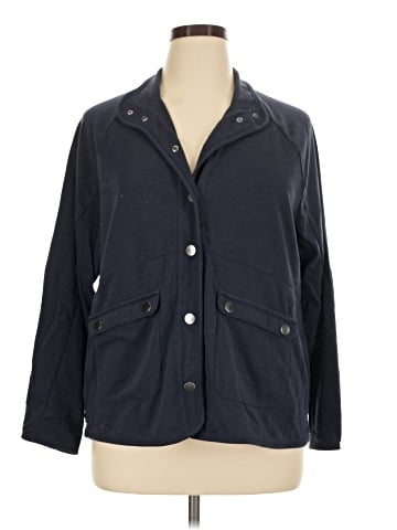 Cj Banks 3/4 Sleeve Button-Down Shirt (view 1)