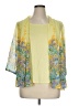 Kim Rogers 100% Polyester Yellow Kimono Size 1X - photo 1