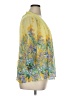 Kim Rogers 100% Polyester Yellow Kimono Size 1X - photo 4