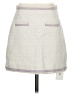 Maje Tweed White Casual Skirt Size EU (FR) 36 / US 4 - photo 1