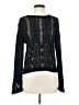 BCBGMAXAZRIA Metallic Black Pullover Sweater Size S - photo 1