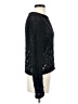 BCBGMAXAZRIA Metallic Black Pullover Sweater Size S - photo 4