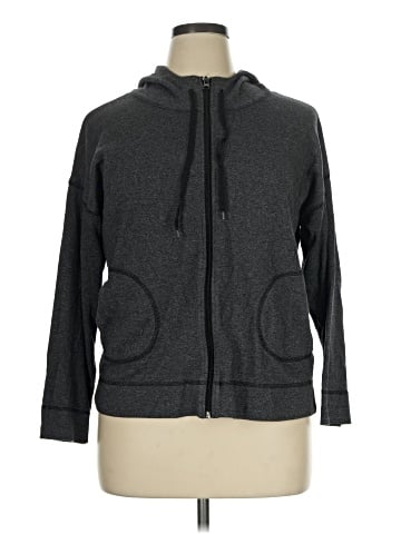 Jones New York Sport Zip Up Hoodie (view 1)